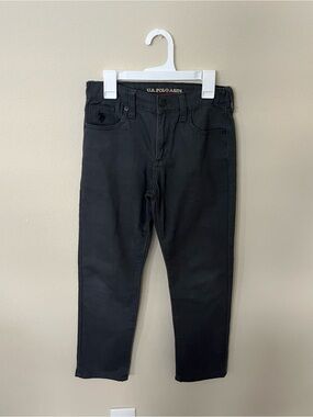 U.S. Polo Assn. Boys Gray Slim Straight Denim Jeans Size 10